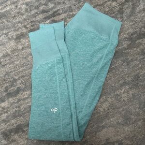 ALO Yoga Aqua Blue Leggings